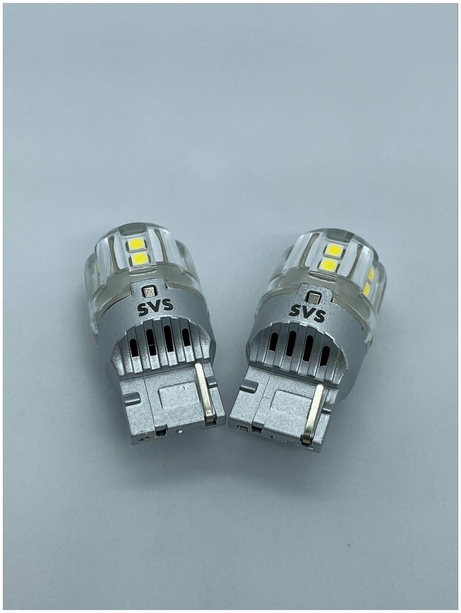 Светодиодные автолампы SVS W21W 7440-12-40V/3.3W/6000K/350Lm/Chip 3030/5SMD