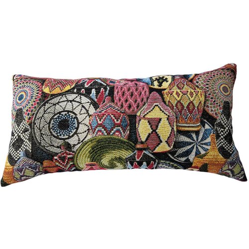 Подушка декоративная для поясницы, из гобелена Мозамбик 23х45см