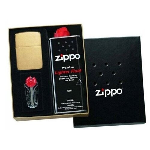 Zippo 1941 Replica 1941B в подарочной упаковке + топливо и кремни