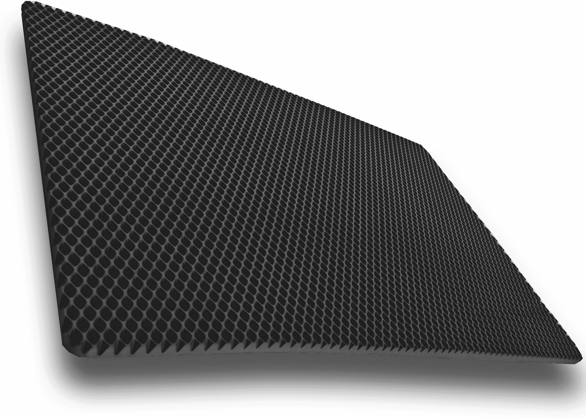 Коврик EVA придверный, универсальный, для животных, размер 80x60, черный - фотография № 4