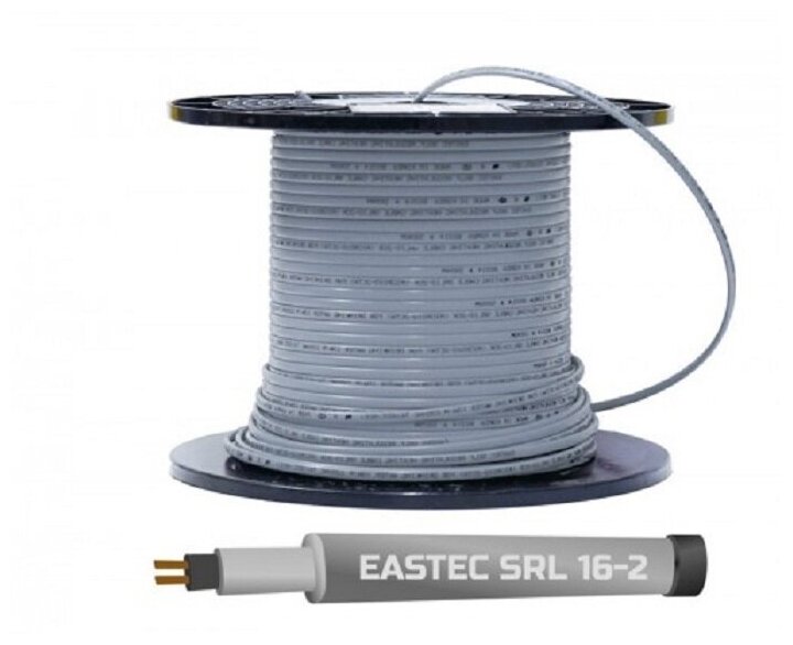 Греющий кабель саморегулирующийся EASTEC SRL 16-2, 10 метров - фотография № 2