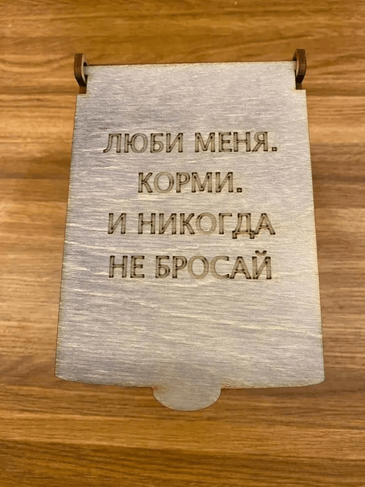 Органайзер для влажного корма с прессом - контейнер, ящик, коробка для корма на кухню для котов, котят (серый) - фотография № 7