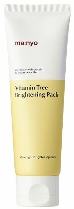 Ночная маска с облепихой Manyo Vitamin Tree Brightening Pack