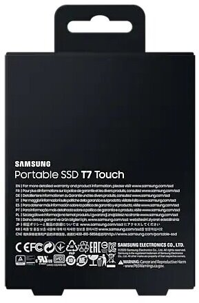 SSD накопитель SAMSUNG T7 Touch 2Тб, 1.8", USB Type-C - фото №2