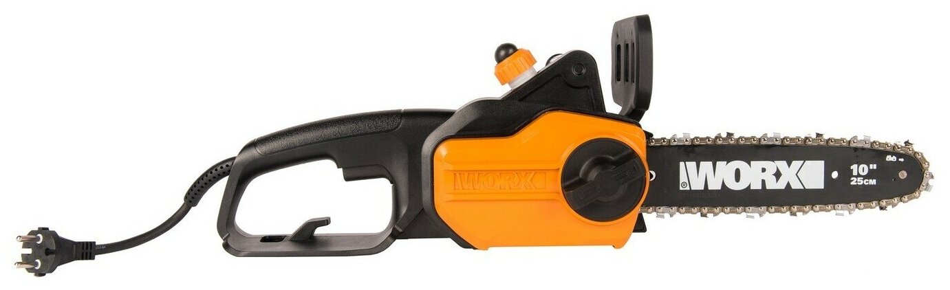 Цепная пила сетевая Worx WG305E, 25 см, 1100 Вт, коробка