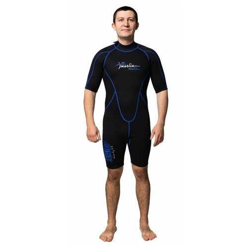 фото Гидрокостюм marlin malibu shorty man blue 2,5 mm, xl