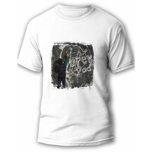 фото Футболка, размер xs, белый будь на стиле