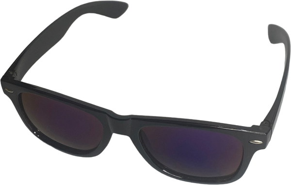 Солнцезащитные очки Polarized, прямоугольные, оправа: пластик, зеркальные, с защитой от УФ
