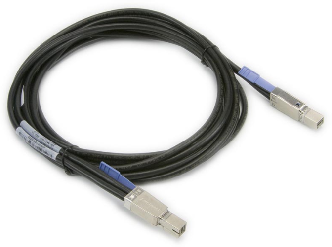Кабель Infortrend Интерфейсный SAS 12G external cable Pull type SFF-8644 to SFF-8644 (12G to 12G) 260 Centimeters