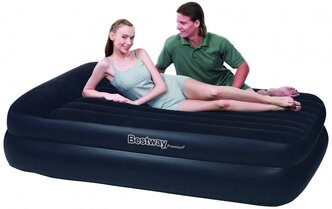 Кровать надувная Bestway 67403, 2-х ярусная black