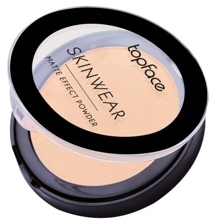 к_topface_пудра мат "skinwear matte effect powder"_01 светло-бежевый 7F6010001 .