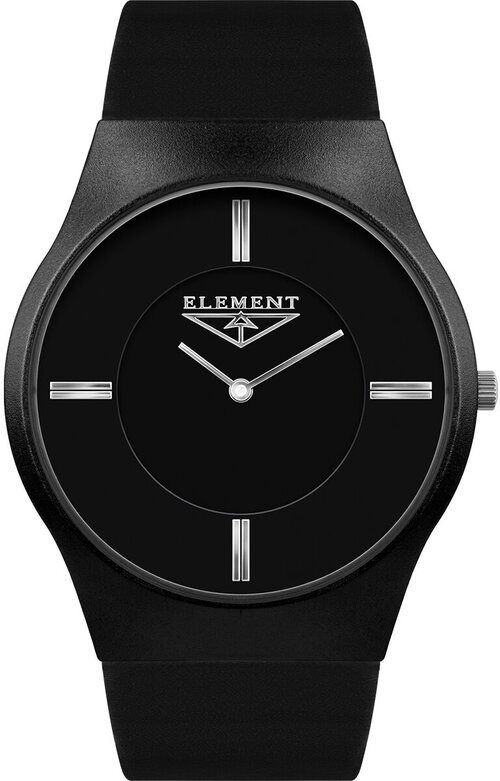 Наручные часы 33 element Basic 331328, черный, серебряный