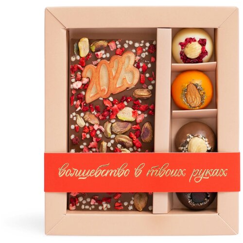 Подарок шоколадный на Новый год 