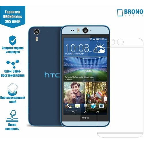 Защитная пленка для HTC Desire Eye (Защита экрана HTC Desire Eye) чехол mypads nella terra для htc desire eye