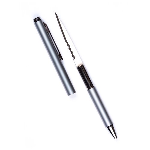 фото Ручка-нож city brother 003s - silver в блистере