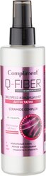 Комплимент Q-FIBER Экспресс-кондиционер для волос Антистатик CERAMIDE COMPLEX 200мл.