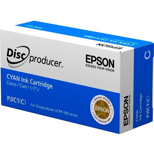 Картридж/ Epson PJIC1(C) CYAN INK CARTRIDGE PP-100 C13S020447 sale mantenance chip resetter for epson pp100 pp100n pp100ap pp100ii pp 100ii pp 100 pp 50 pp 50bd pp50 pp50bd waste ink tank