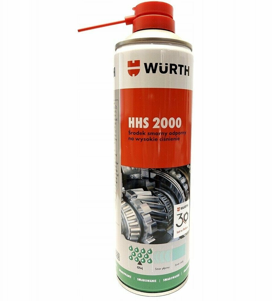 фото Спрей-смазка HHS2000 WURTH 500 мл. арт. 089106
