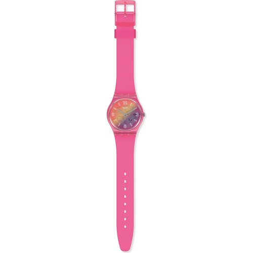 Наручные часы swatch Наручные часы SWATCH Orange Disco Fever GP174, розовый