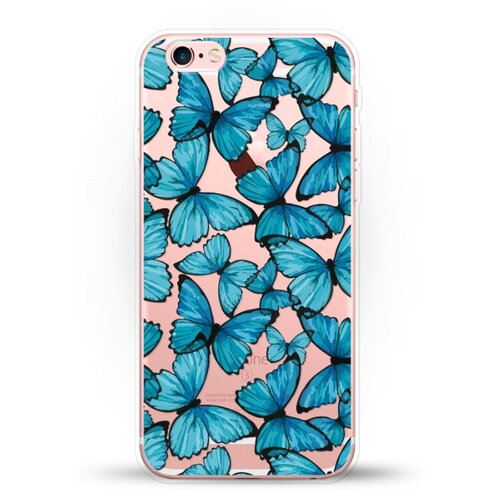 фото Силиконовый чехол бабочки на apple iphone 6/6s andy & paul