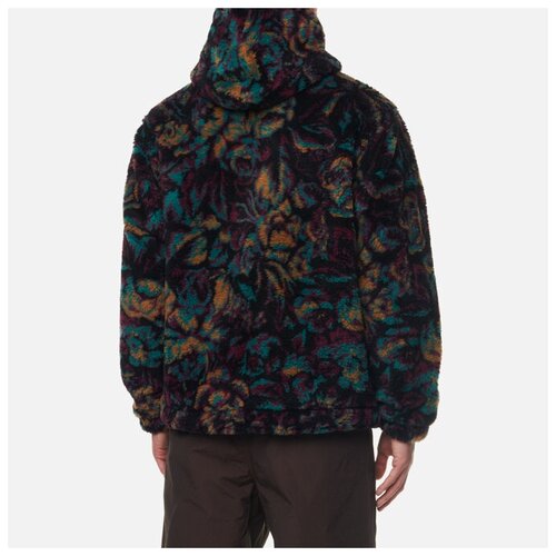 фото Мужская флисовая куртка thisisneverthat floral faux fur фиолетовый, размер xl