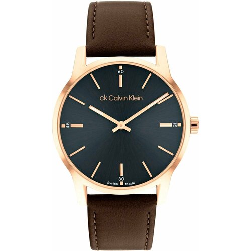 Наручные часы CALVIN KLEIN Швейцарские наручные часы Calvin Klein 25000016, коричневый