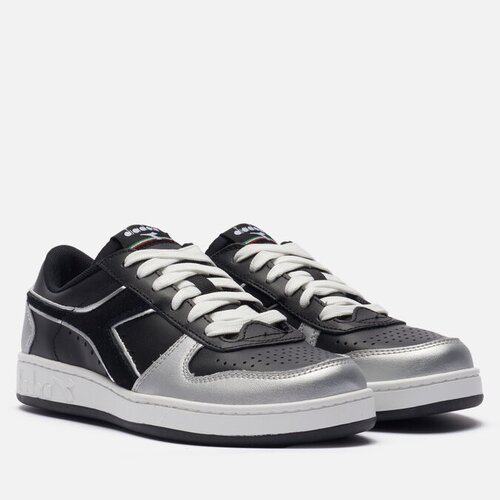 Женские кроссовки Diadora Magic Basket Low Space чёрный, Размер 36.5 EU