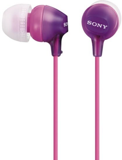 Наушники Sony MDR-EX15LP фиолетовый