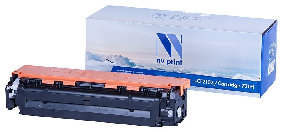 Лазерный картридж NV Print NV-CF210X, 731Bk для HP LaserJet Color Pro M251n, M251nw, M276n, M276nw (совместимый, чёрный, 2400 стр.)