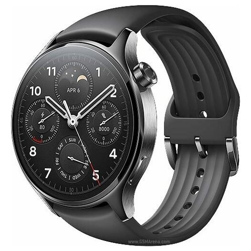 Умные часы Xiaomi Watch S1 Pro 46 мм GPS Global для РФ, черный умные часы xiaomi redmi watch 3 42 мм global для рф черный