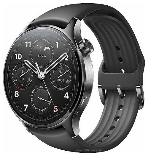 Умные часы Xiaomi Watch S1 Pro 46 мм GPS Global для РФ, черный