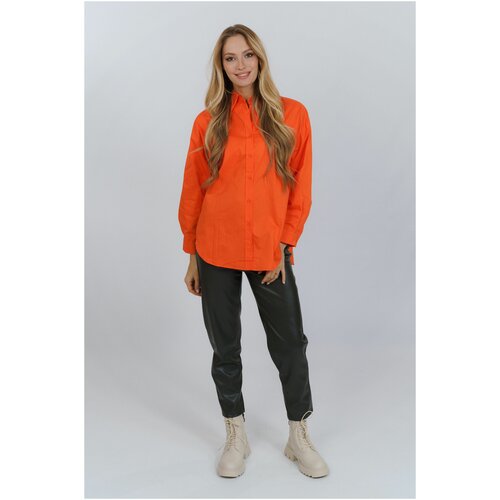01755-309-33 Рубашка женская оранжевый NAVI