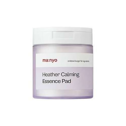 Manyo Factory Heather Calming Essence Pad - 265ml (60pcs) успокаивающие пэды с эссенцией из вереска