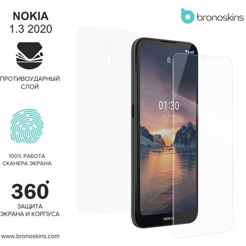 Защитная пленка для Nokia 1.3 (Матовая, Защита задней панели)