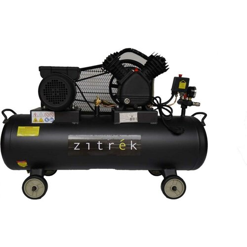 Компрессор масляный Zitrek z3k440/100, 100 л, 2.2 кВт компрессор масляный zitrek z3k440 100 100 л 2 2 квт