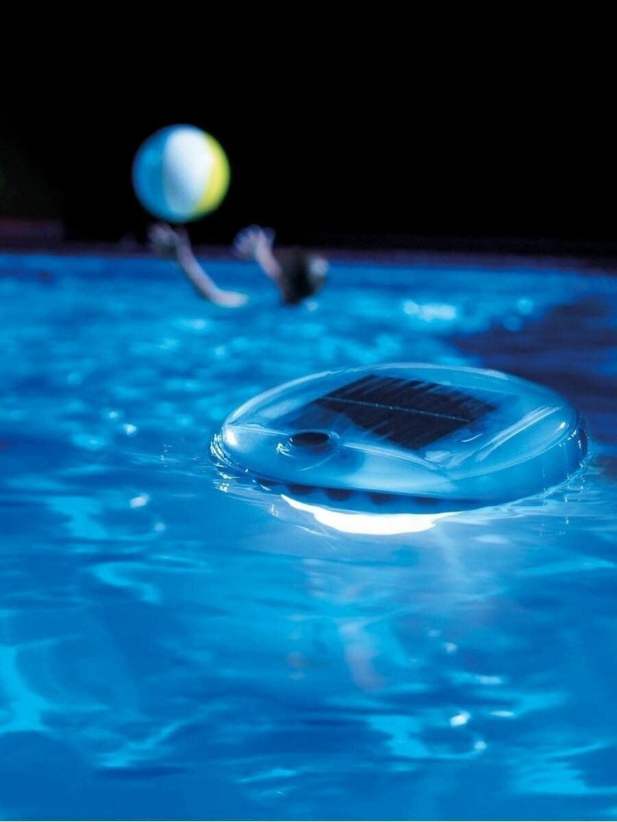 Плавающая подсветка с солнечной батареей