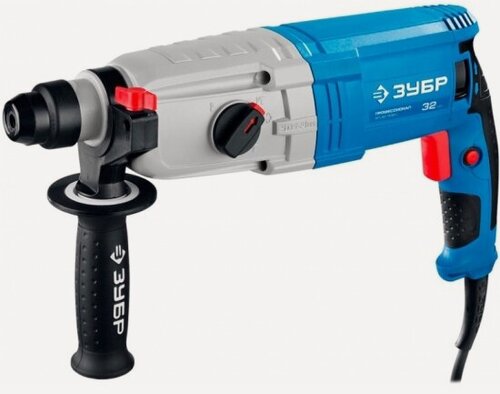 Изображение товара Перфоратор + кейс Зубр ЗП-32-1100 К, серия «профессионал»