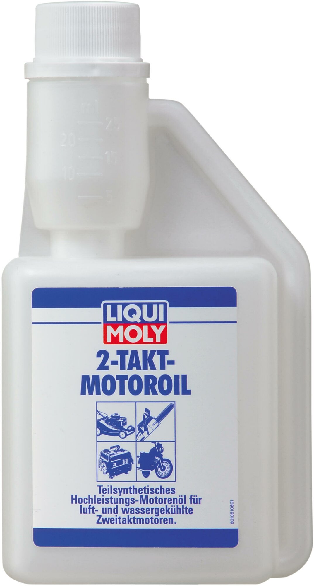 1051 LiquiMoly Полусинтетическое моторное масло для 2-тактных двигателей 2-Takt-Motoroil TC 025л