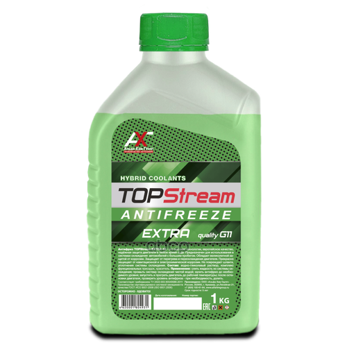 Антифриз Topstream Extra Green (Зелёный) G11 1 Л TOPStream арт. atseg00001