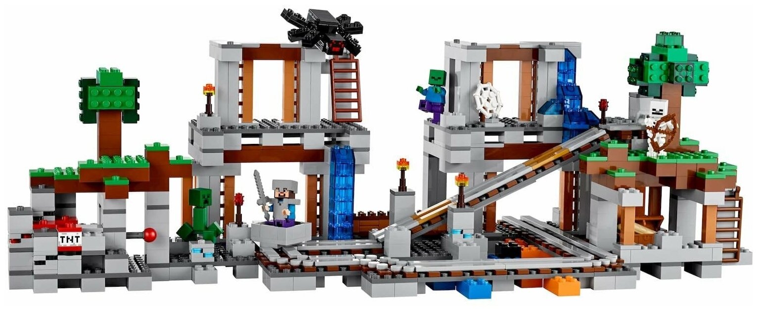 Гигантские наборы лего майнкрафт картинки