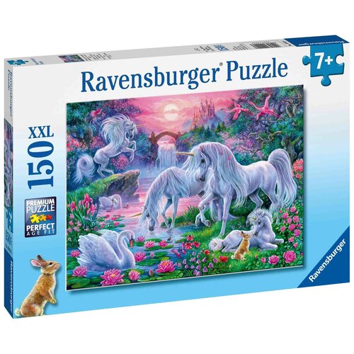 Пазл Ravensburger «Единороги в лучах заката», 150 эл. пазл xxl красочные наряды 200 деталей