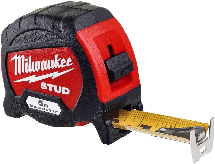 Рулетка Milwaukee PREMIUM магнитная STUD GEN II 5м*33мм