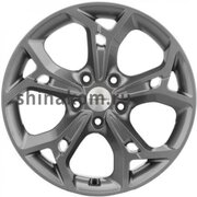 Колесный диск Khomen Wheels KHW1702 7x17 5*114,3 ET37 66,5 Gray