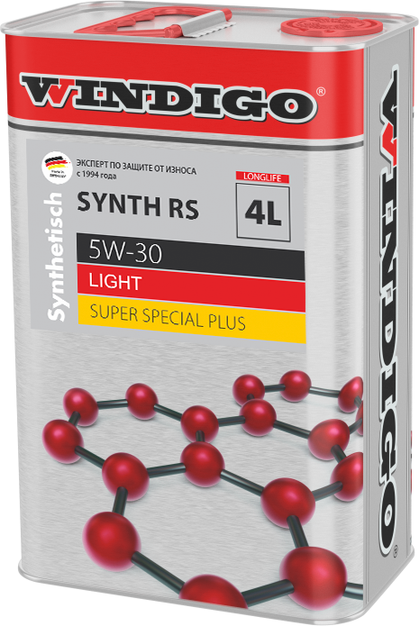 WINDIGO SYNTH RS 5W-30 SUPER SPECIAL PLUS LIGHT (4 литра)