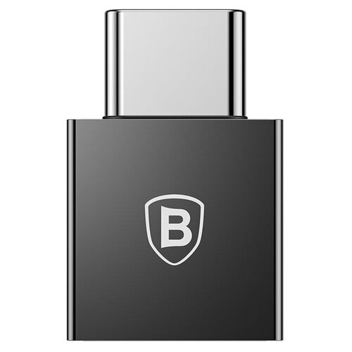 Переходник/адаптер Baseus USB - USB Type-C (CATJQ-B01), 1 шт., черный