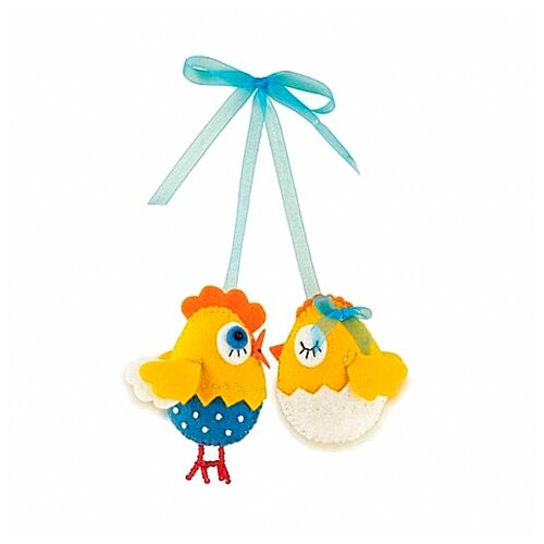 фото 1377ас набор для рукоделия riolis 'цыплята', 4*6 см риолис