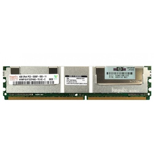 Оперативная память HP Оперативная память 4GB PC2-5300 FBD LP 466436-061 1x4 ГБ (466436-061) оперативная память hp оперативная память 8gb pc2 5300 fbd lp 505606 001 1x8 гб 505606 001