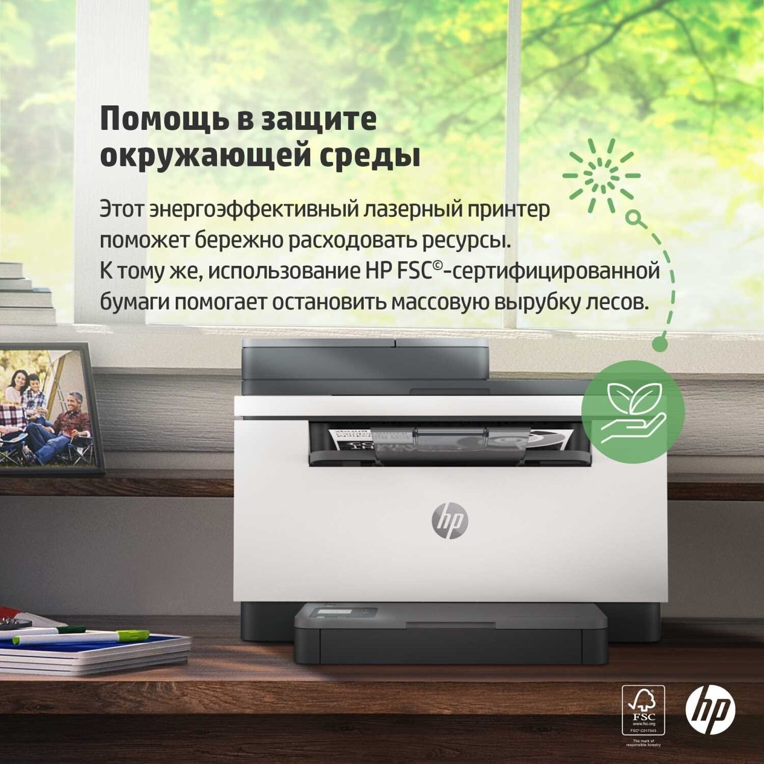 МФУ лазерное HP LaserJet M236sdw ч/б A4