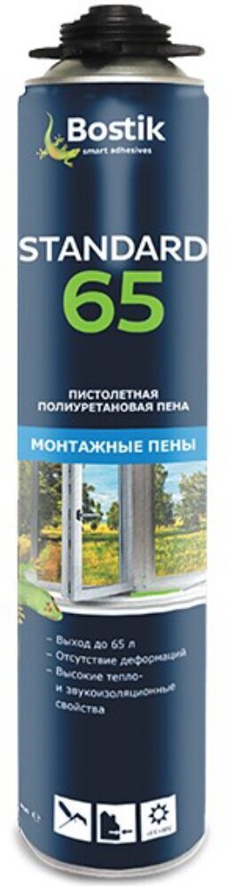 фото Профессиональная монтажная пена Bostik всесезонная 750 мл