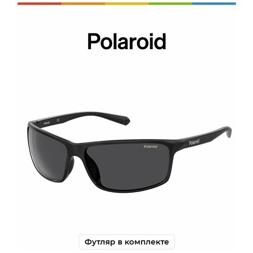 Солнцезащитные очки Polaroid Polaroid PLD 7036/S 807 M9 PLD 7036/S 807 M9, черный polaroid ancillaries pld 9017 s lhf m9